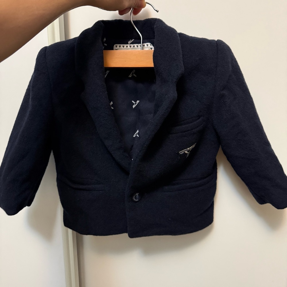 ⭐️HOST PICK⭐️ Versace Cashmere Blazer Jacket for Toddlers | Italian Luxury
